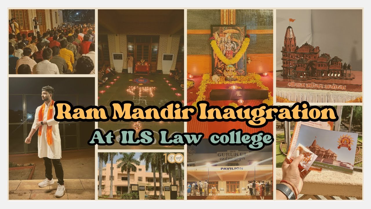 ILS Law College | Celebrates the Historic Ram Mandir Inauguration | Pune