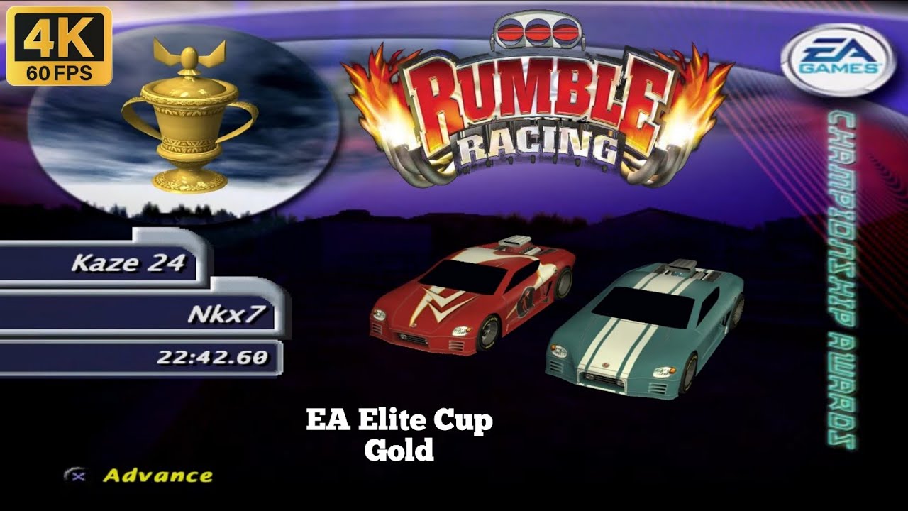 EA Elite Cup |  Co-op Gameplay | Rumble Racing No Commentary