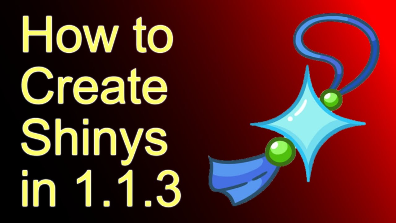 How to Make a Shiny in BDSP Version 1.1.3