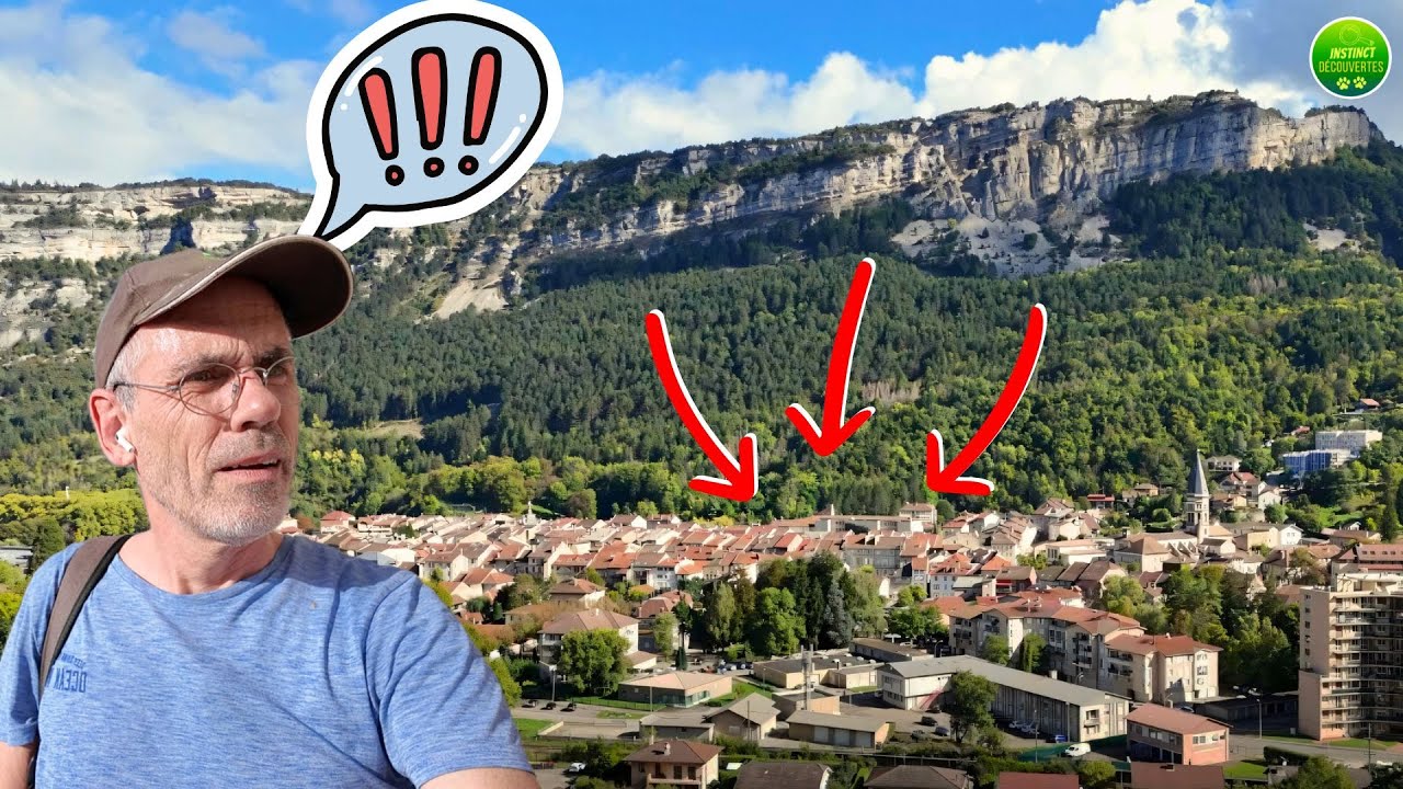 Ain | La falaise qui menace la ville est… un lieu de promenade ! | Instinct Découvertes