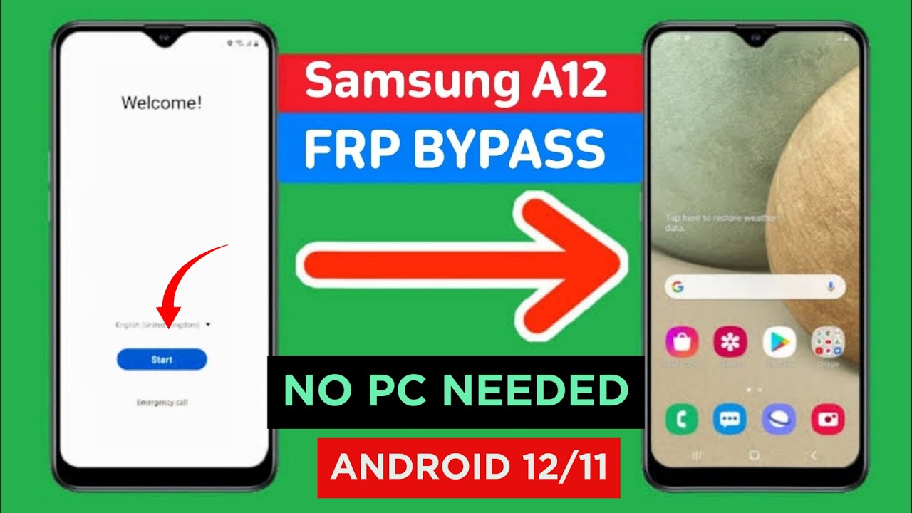 No PC Needed Samsung A12 FRP Bypass || Google Account PROTECTION REMOVED||No Apps Needed|ADB Enabled