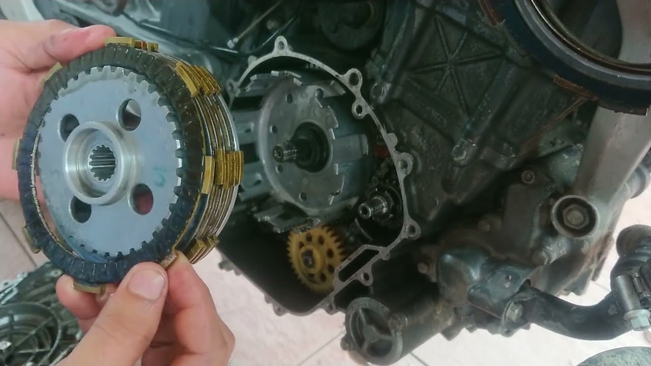 tukar clutch KTM Duke 200