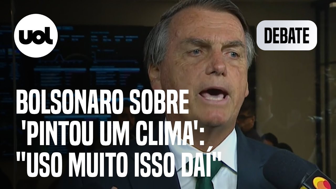 Bolsonaro diz que teve '24h mais terríveis da vida' e explica frase 'pintou um clima'