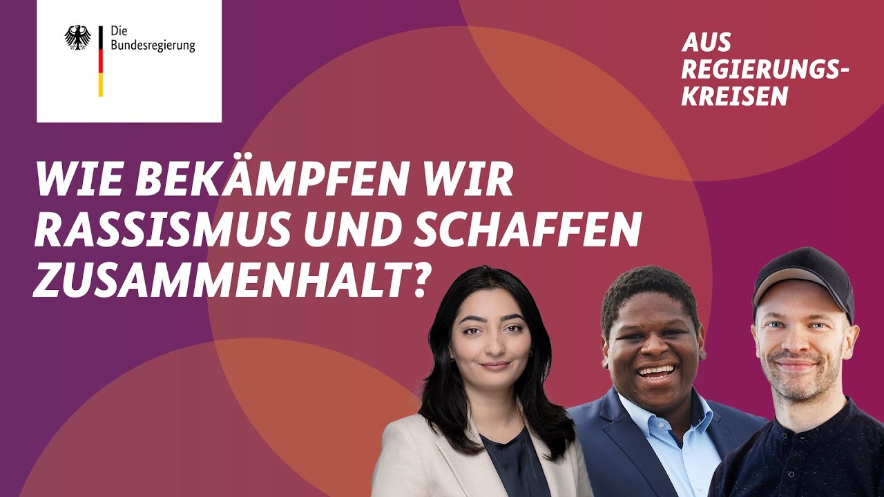 Wie bekämpfen wir Rassismus und schaffen Zusammenhalt, Reem Alabali-Radovan & Prof. Dr. Narku Laing?