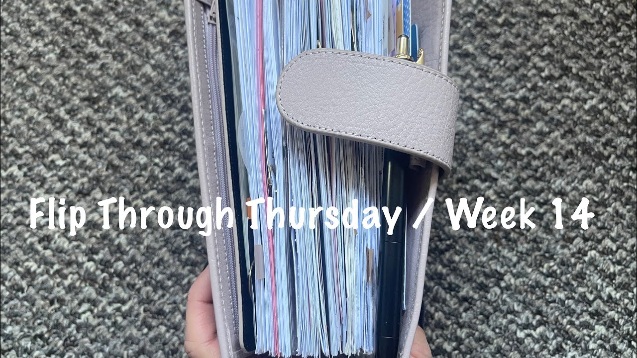 Flip Through Thursday / Week 14 // Pink Planner Girl