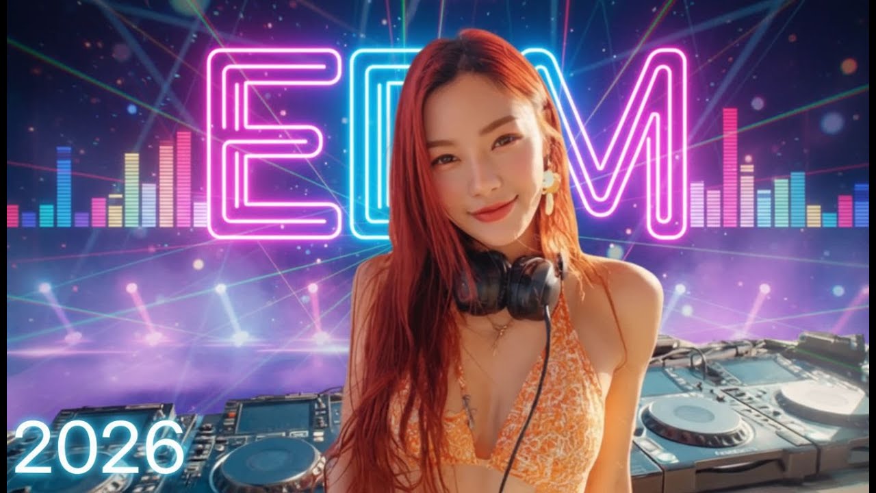 💥🎧 TOP EDM CLUB BANGER 2026 Party Mix – Korean DJ Girl Live Set | Bass Party 🔊 #dj #music