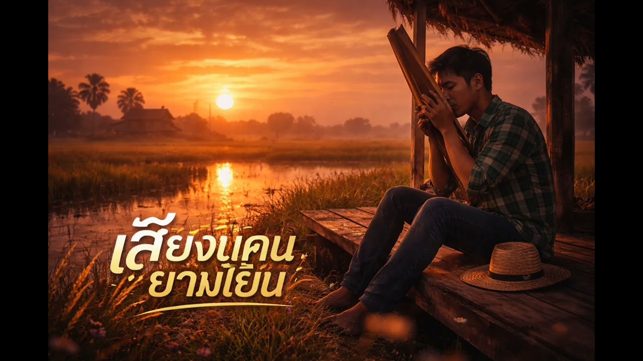 เพลง เสียงแคนยามเย็น  ฟังไปผ่อนคลายไปกับเสียงเพลงดนตรี