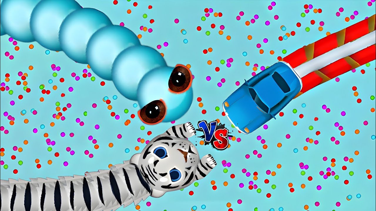 Snake Io 🐍 Agent 901 Vs Slushy Snake Epic SnakeIo Gameplay