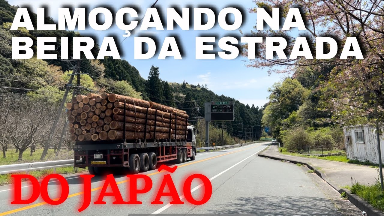 Almoçando na Beira da Estrada do JAPÃO