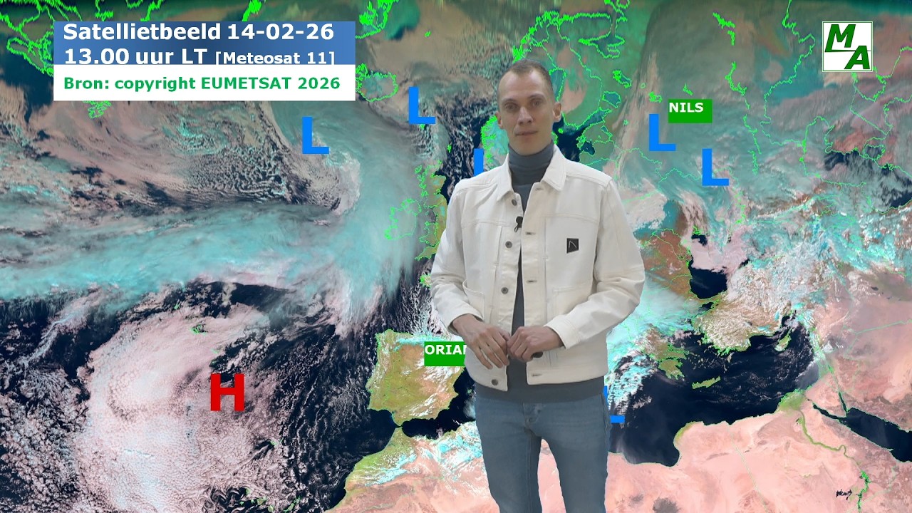 Weersverwachting: voorjaarsvakantie kent koude start, vanaf zondagmiddag SNEEUW & GLADHEID! #winter