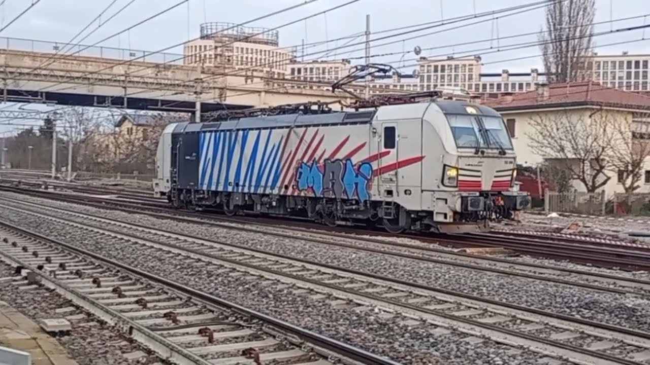 Treni merci, Lis, manovre e tanto altro nella stazione di Ferrara 