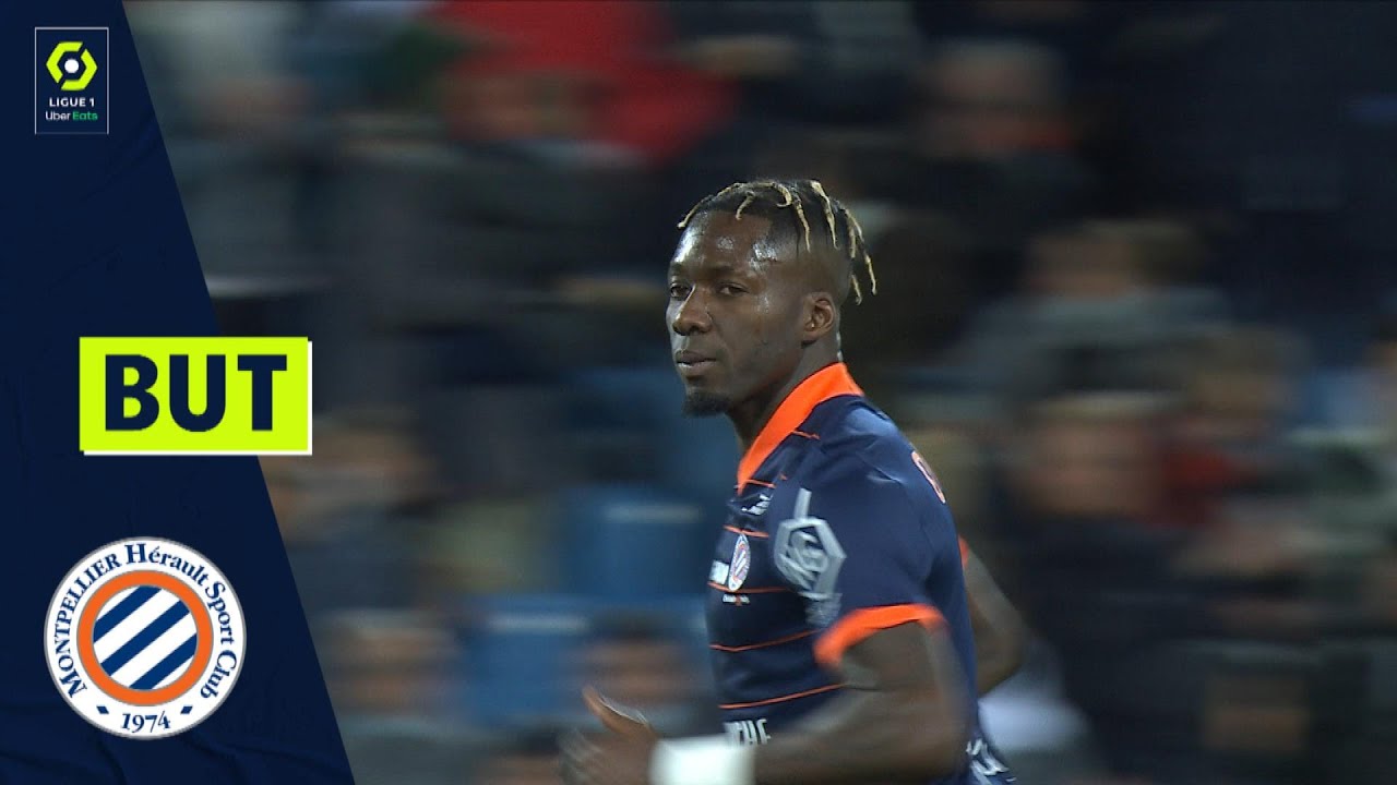 But Ambroise OYONGO (19' - MHSC) MONTPELLIER H&Eacute;RAULT SC - STADE RENNAIS FC (2-4) 21/22