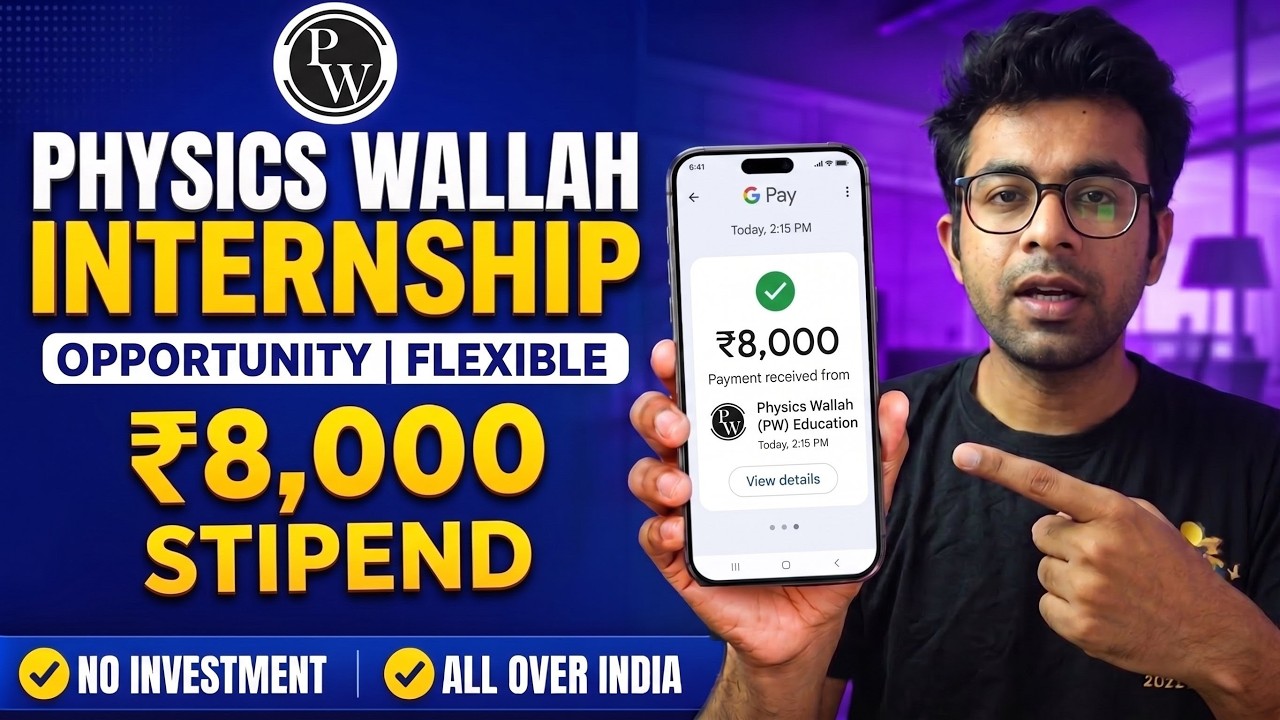 Work From Home Internships | Remote Internship 2026 | Summer Internships for Students