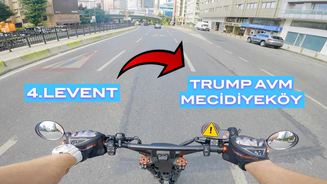 Elektrikli Scooterla 8 Dakikada İşe Gitmek | Wolf Warrior X