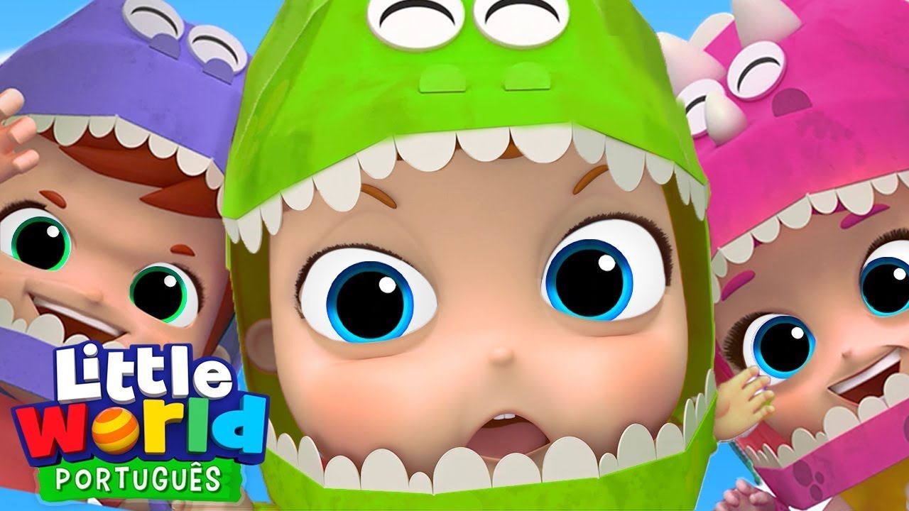 Joãozinho e a Festa dos Dinossauros! 🦖 | 🎈 O Mundo de Nina e Nico - Little World Português