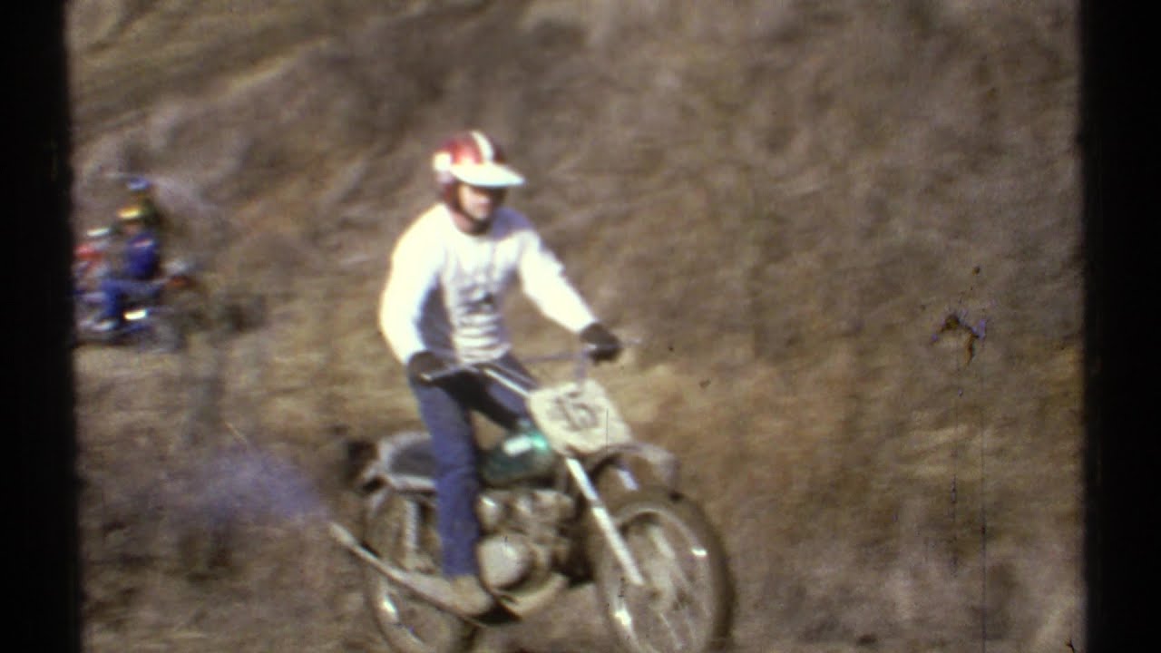 1973 8mm Home Footage Dirt Bike Riding