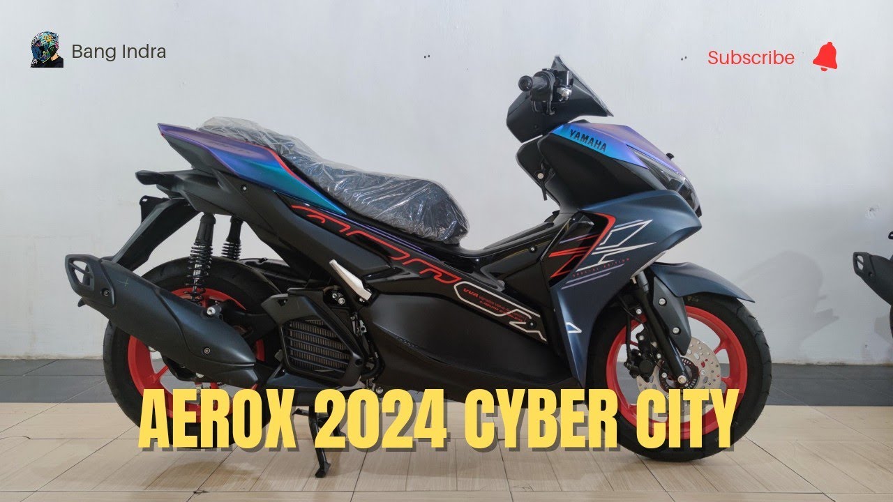 AEROX 2024 CYBER CITY, SI BUNGLON DARI YAMAHA 😱