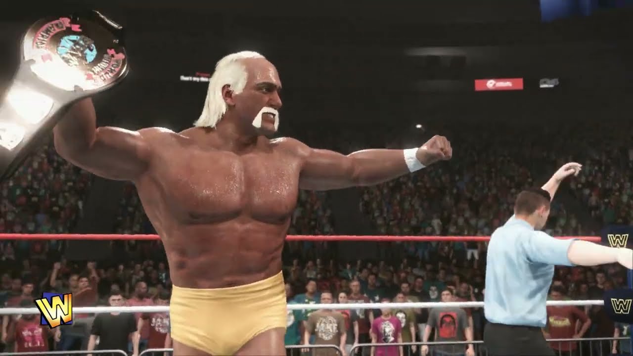 HULK HOGAN VS ANDRE THE GIANT | WWE 2K23 | PC UHD 60 FPS #wwe #trending