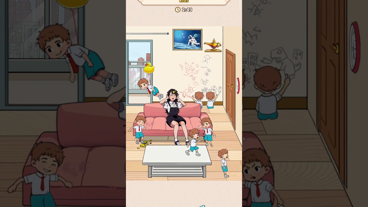 Brain Puzzle: Tricky Quest Level 43 - Chase Kids #gameplay #androidgames #cozygirl #gaming