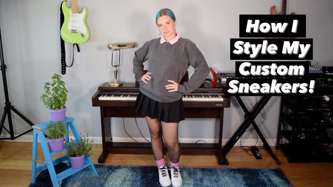 How I Style My Custom Sneakers!