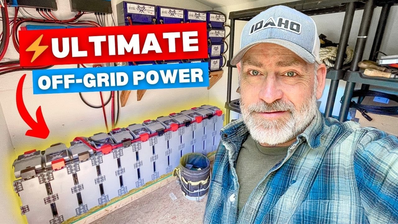 BEST Off-Grid Solar Power System Battery Bank