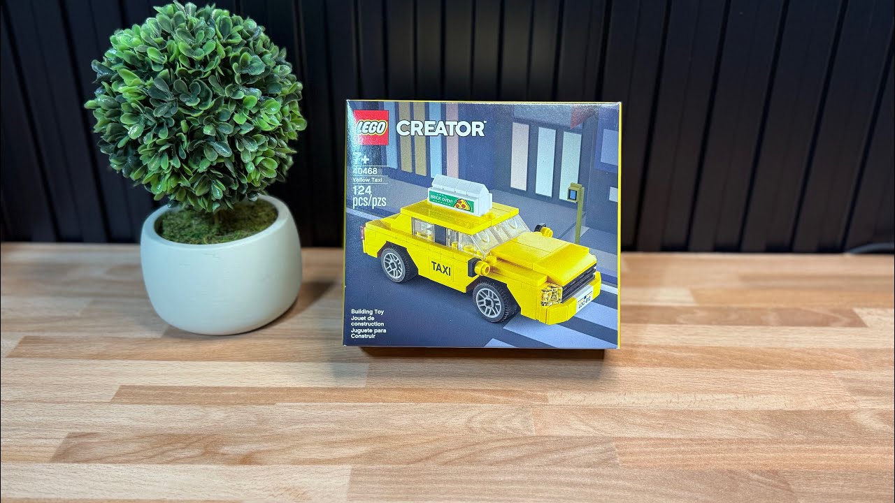 LEGO Creator Yellow Car | ASMR Calm Build