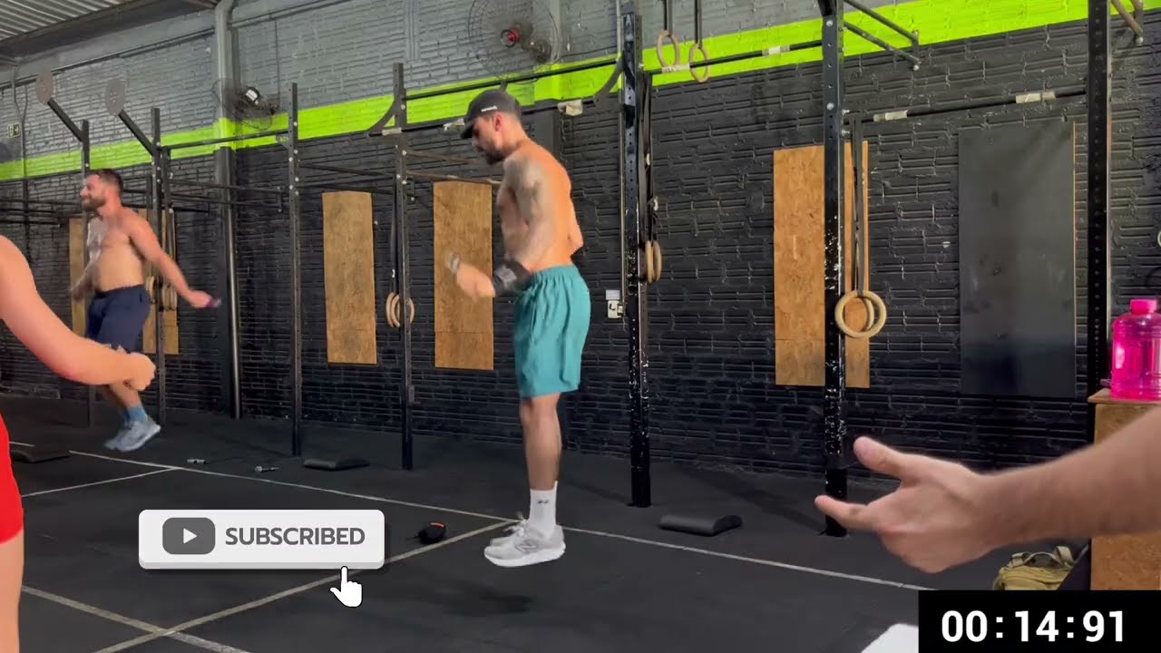 Benchmark ANNIE || Double Unders e Sit Ups | Michel e Arthur no For Time