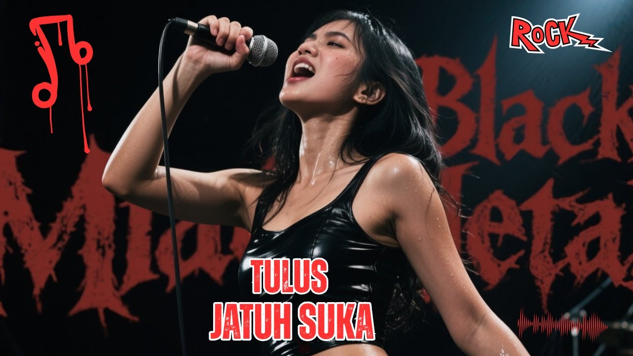 TULUS - Jatuh Suka 🔥 Black Metal Cover 🎸🖤 Lagu ROCK Edition😈🎧MIA BLACK METAL 😈 Viral 2026 Indonesia
