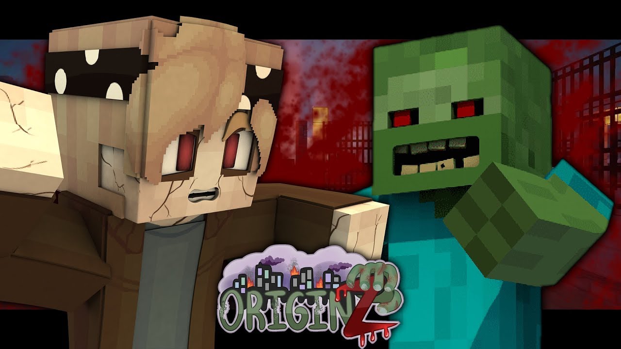 Zombie Showdown in Minecraft OriginZ Story