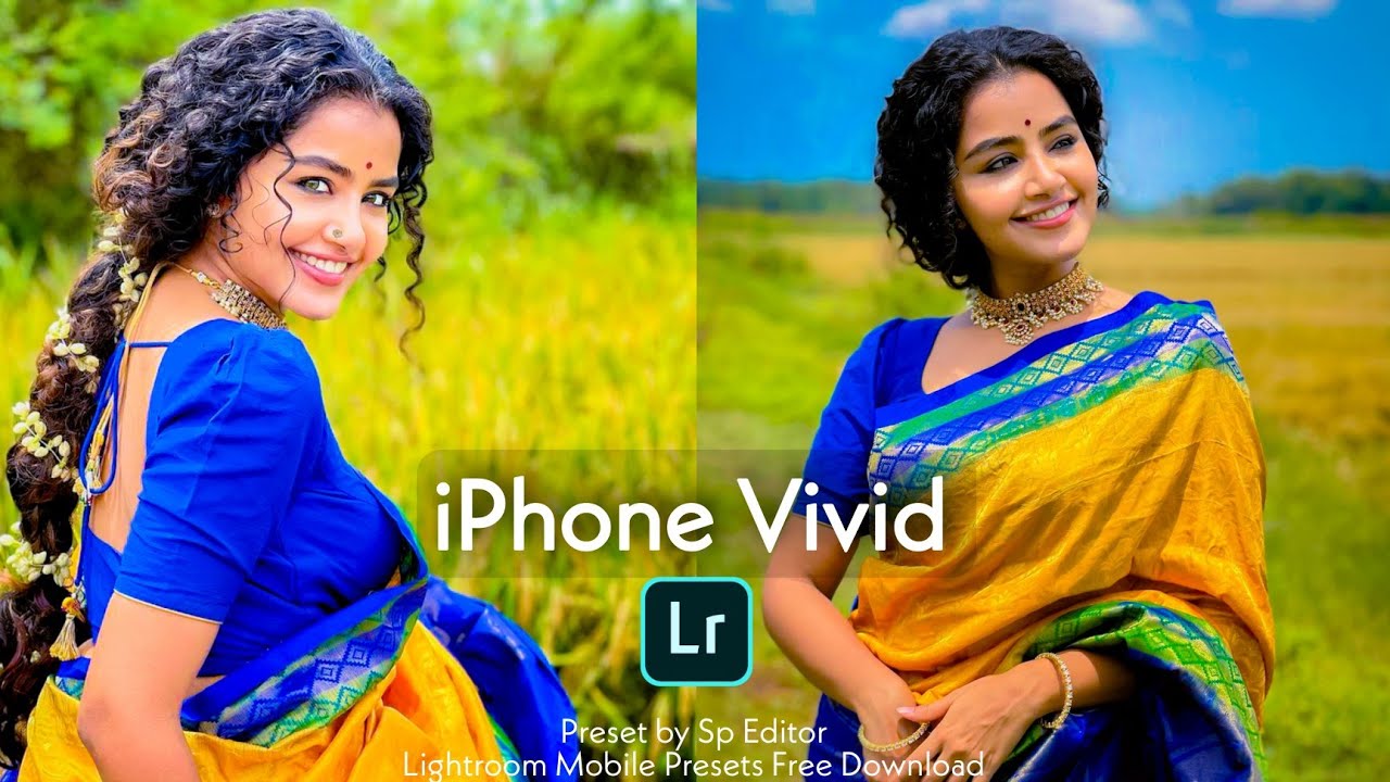 iPhone Vivid Preset | Lightroom Mobile Presets Free DNG & XMP | Lightroom Presets Free