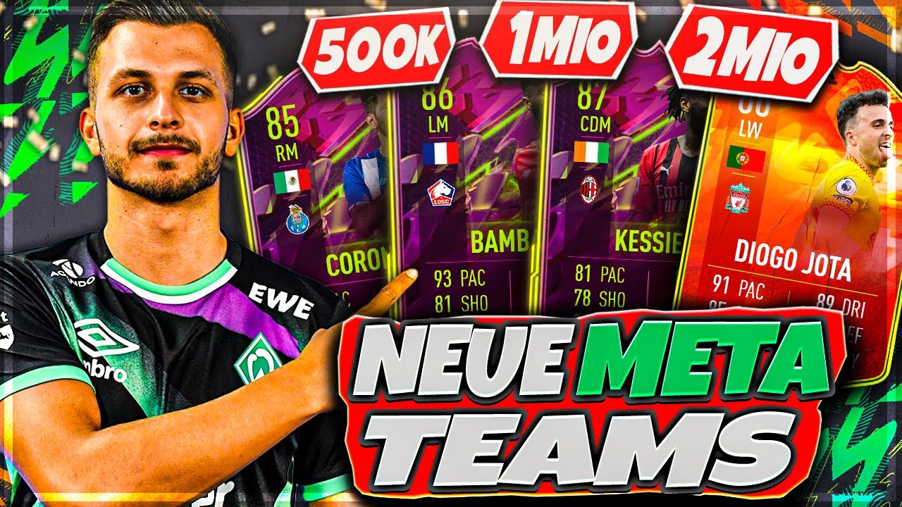 FIFA22:🌈NEUE OP-META TEAMS (500K, 1MIO, 2MIO) MIT VIELEN SPEZIALKARTEN!