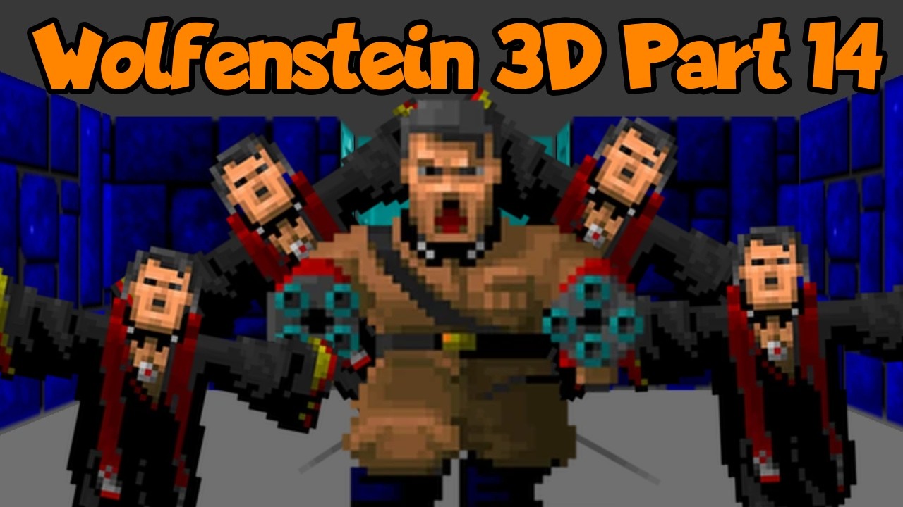 Wolfenstein 3D Part 14 (Gameplay No Commentary) (Episode 4)