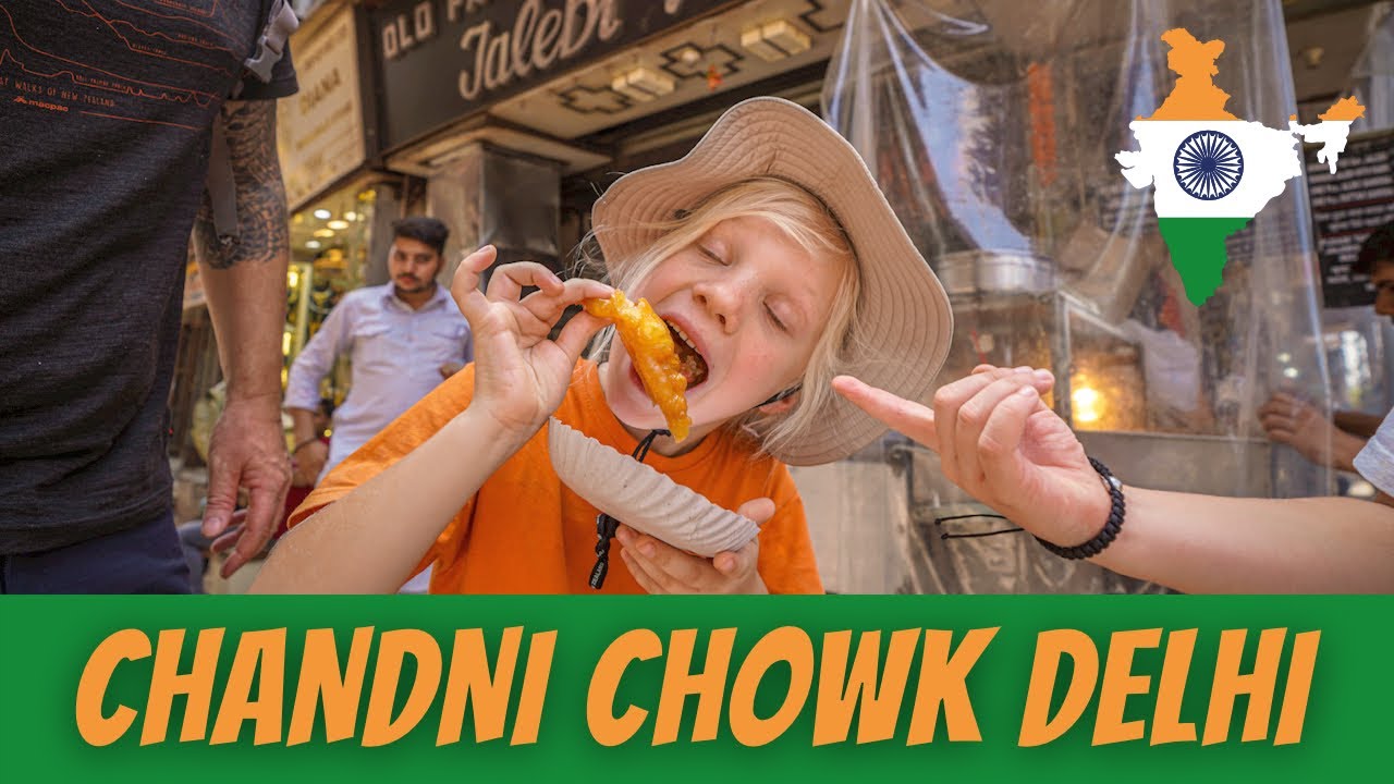 CHOWING DOWN IN CHANDNI CHOWK: One of Delhi's oldest markets and a haven for street food!