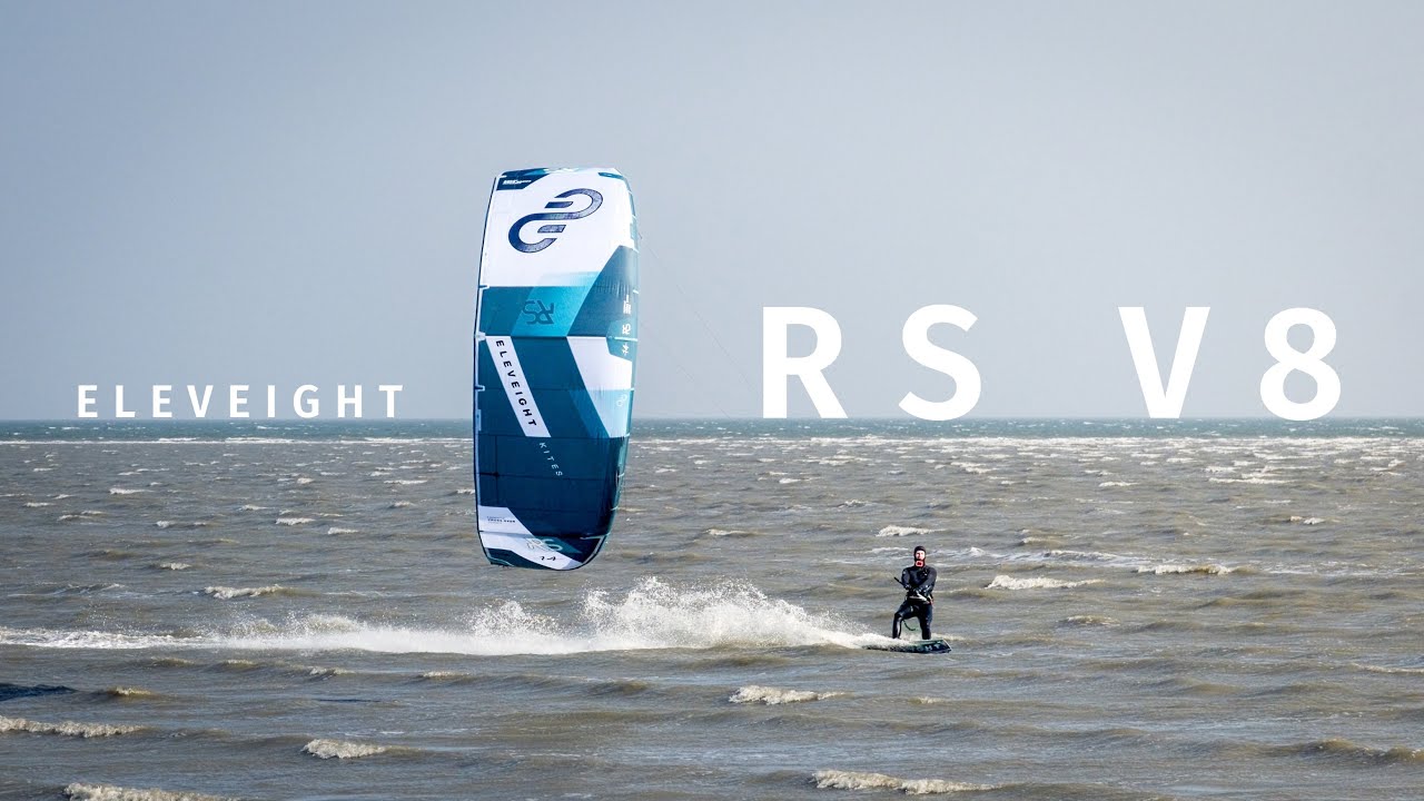 Kitesurfen mit dem ELEVEIGHT RS V8 | Mein erster Eindruck!
