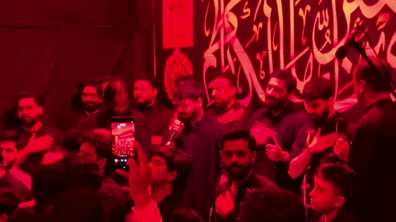 Nadeem Sarwar NOHA khawani in Melbourne 28th Rajab 