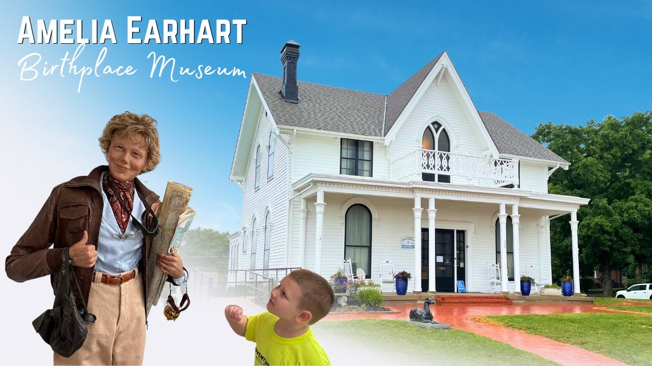 Exploring Atchison Kansas: Amelia Earhart Birthplace Museum