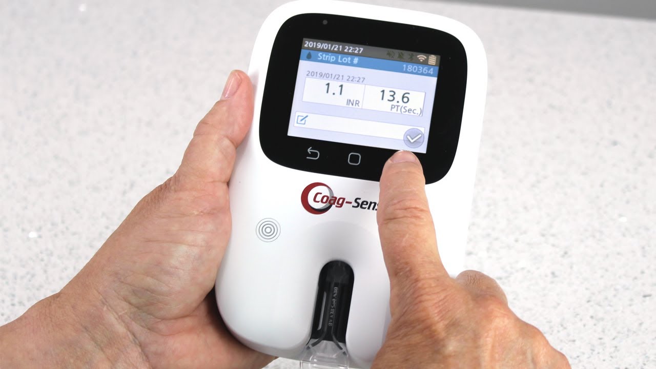 Coag-Sense PT2 PT/INR Self-Testing Training Video