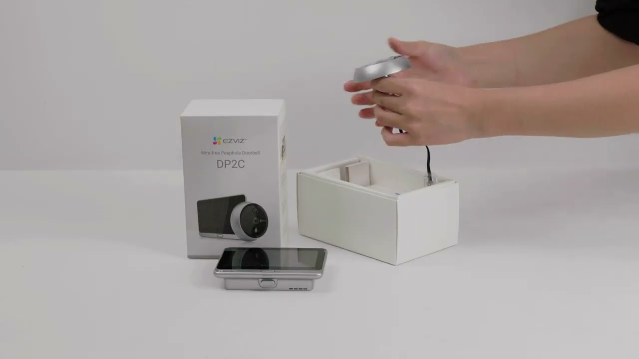 📦 Unboxing EZVIZ DP2C &ndash; inteligentny wizjer z kamerą Wi-Fi i ekranem HD
