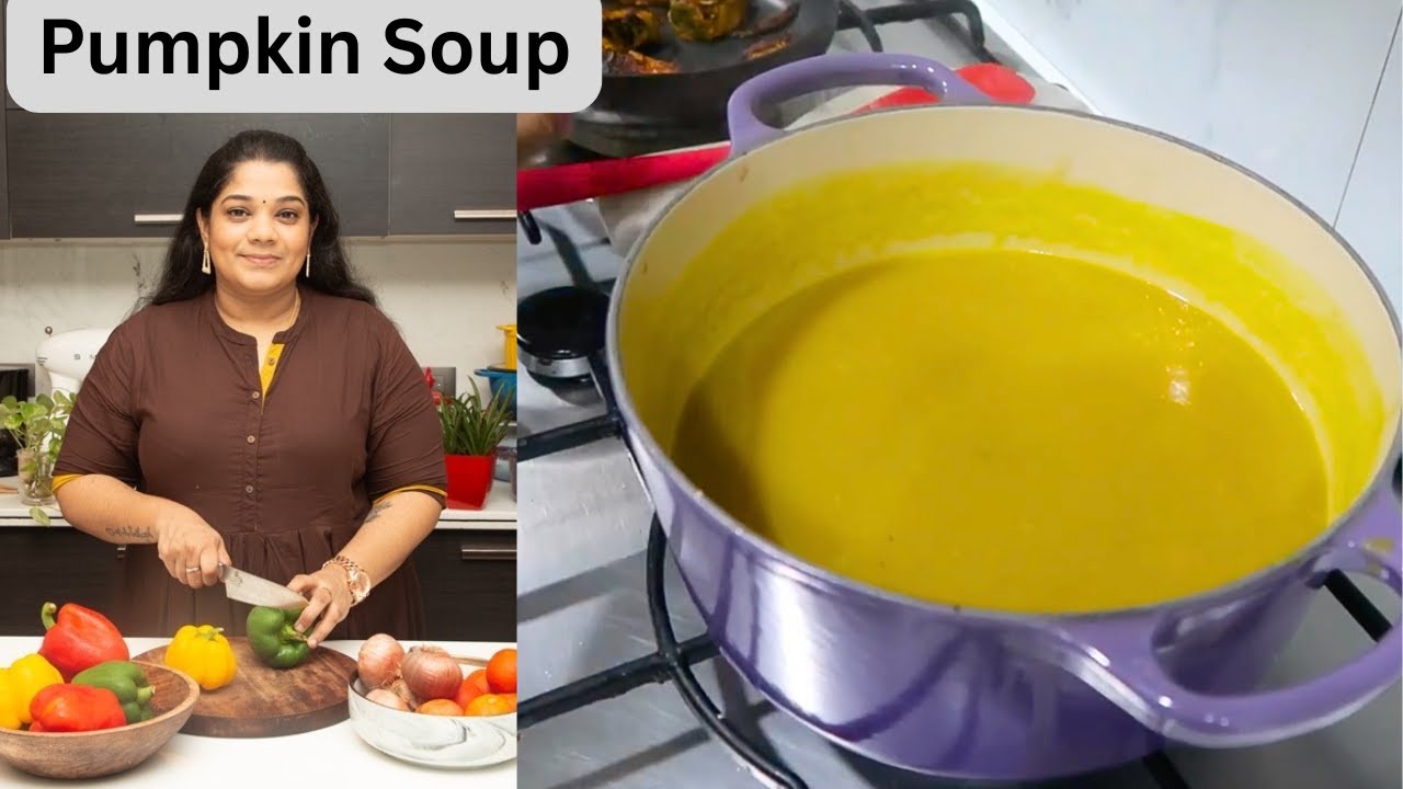 Pumpkin Soup Recipe @Yummy Tummy Aarthi Vlogs