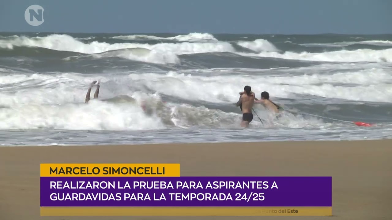 Se llev&oacute; a cabo la prueba para los aspirantes a guardavidas de la temporada 2024/2025