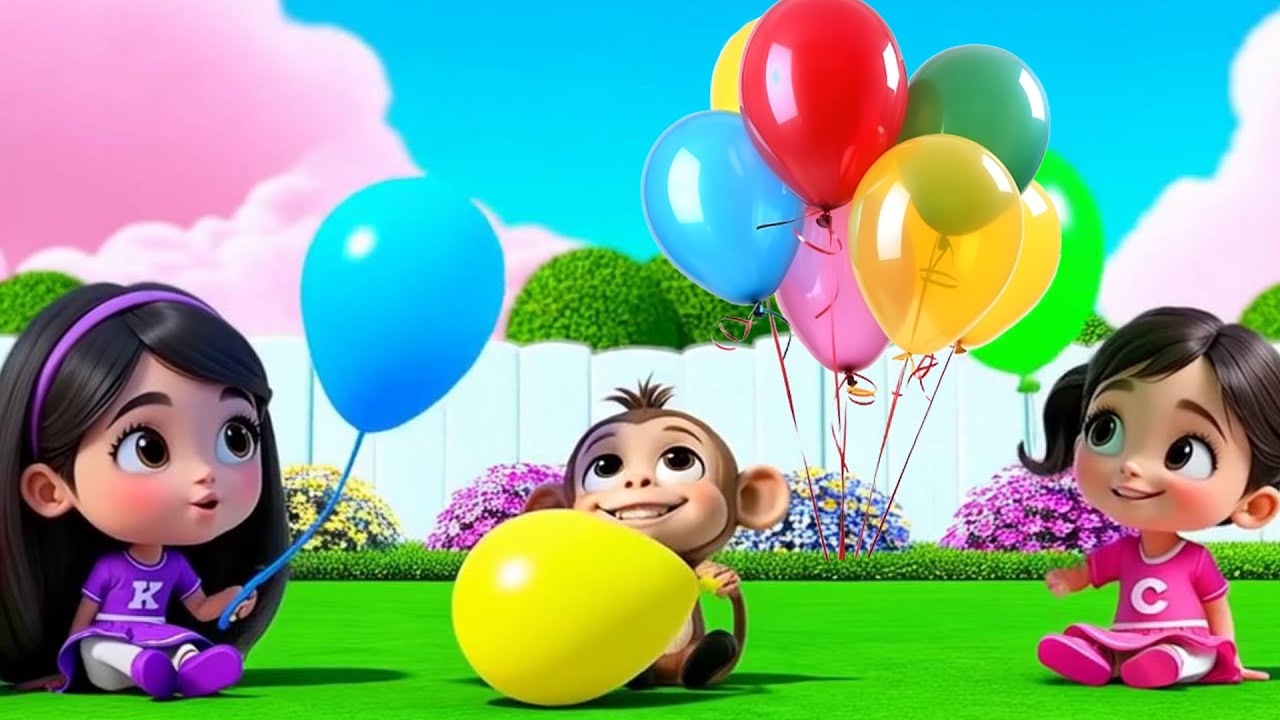 BALON KU ADA LIMA ♥ Lagu Anak dan Balita Indonesia Keira Charma Fun
