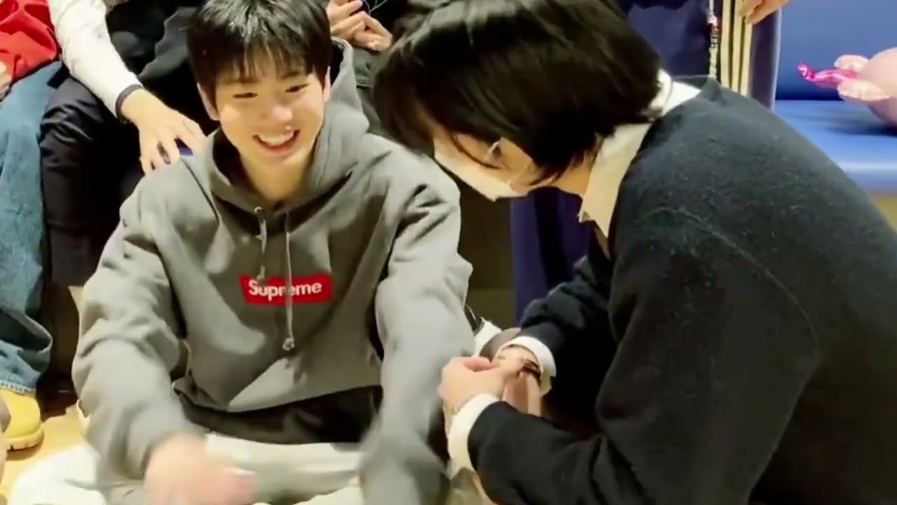 220928 - Harukyu Haruto Junkyu Moment @ Weverse Jeongwoo Birthday