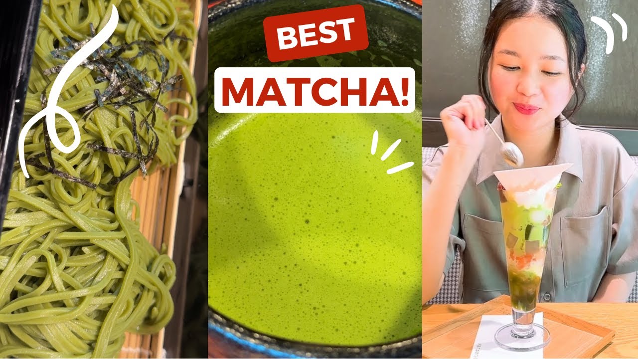 Matcha Food & Desserts in Uji Kyoto Japan | Food Uji Kyoto | Kyoto Food Guide | Happy Trip