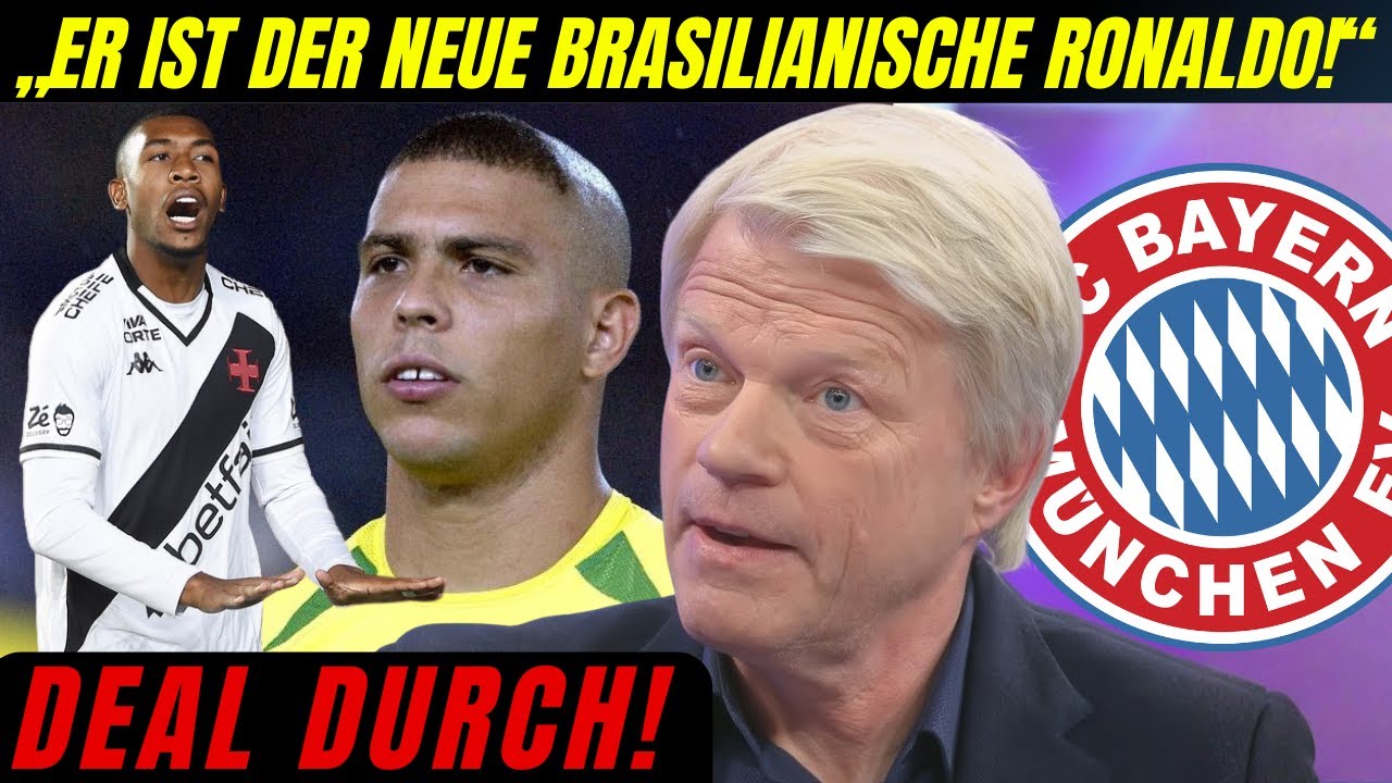 SUMMEN STAUNEN! Brasil-Wunder RAYAN im Visier – BAYERN prüft Mega-Deal | Bayern Nachrichten