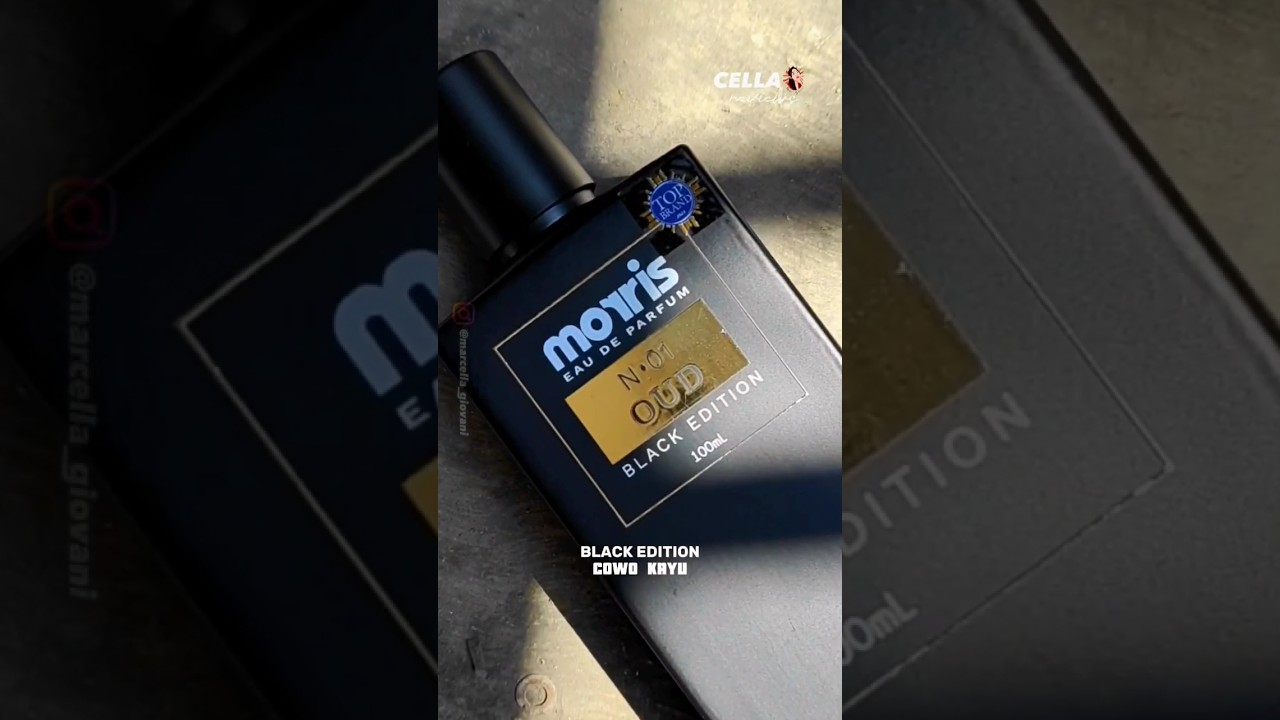 🖤 MORRIS EAU DE PARFUM BLACK EDITION 🖤N&bull;01 OUD #morris #parfum #parfumlokal #parfummurah #oud