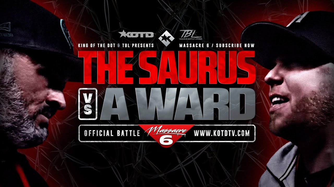 A. WARD vs THE SAURUS - KOTD x TBL - FULL RAP BATTLE