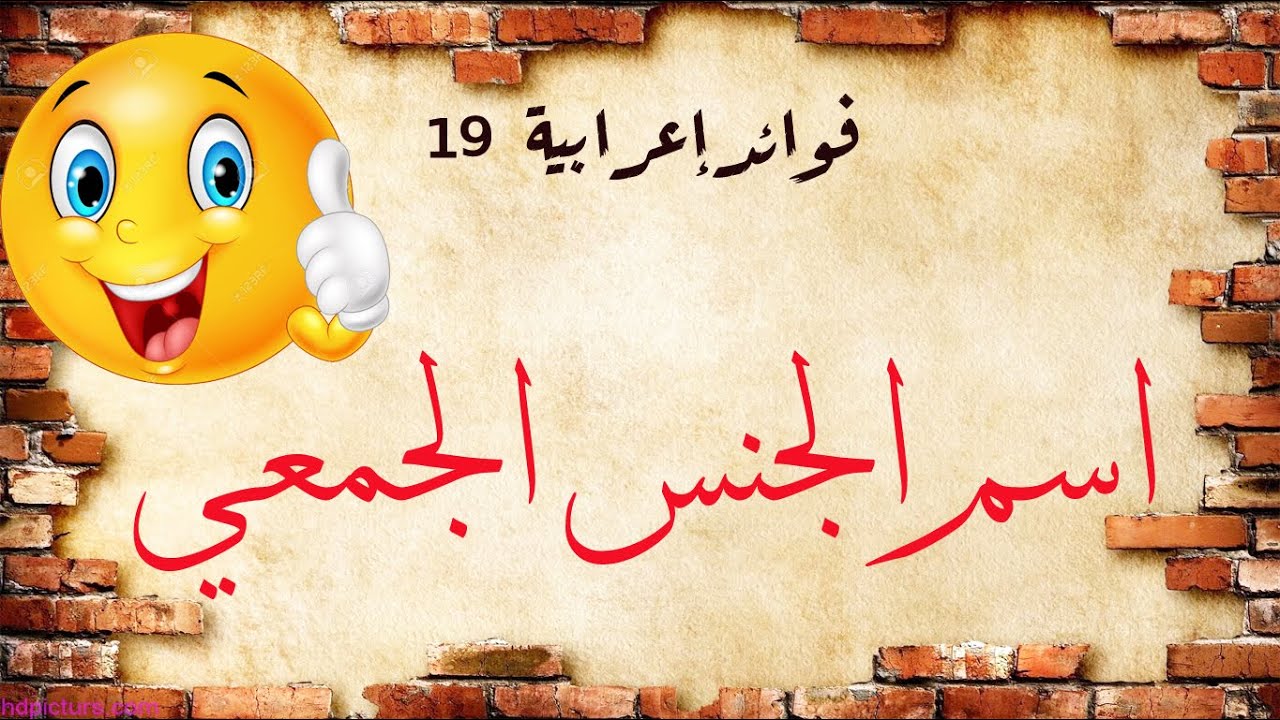 فوائد إعرابية - الحلقة 19 - اسم الجنس الجمعي