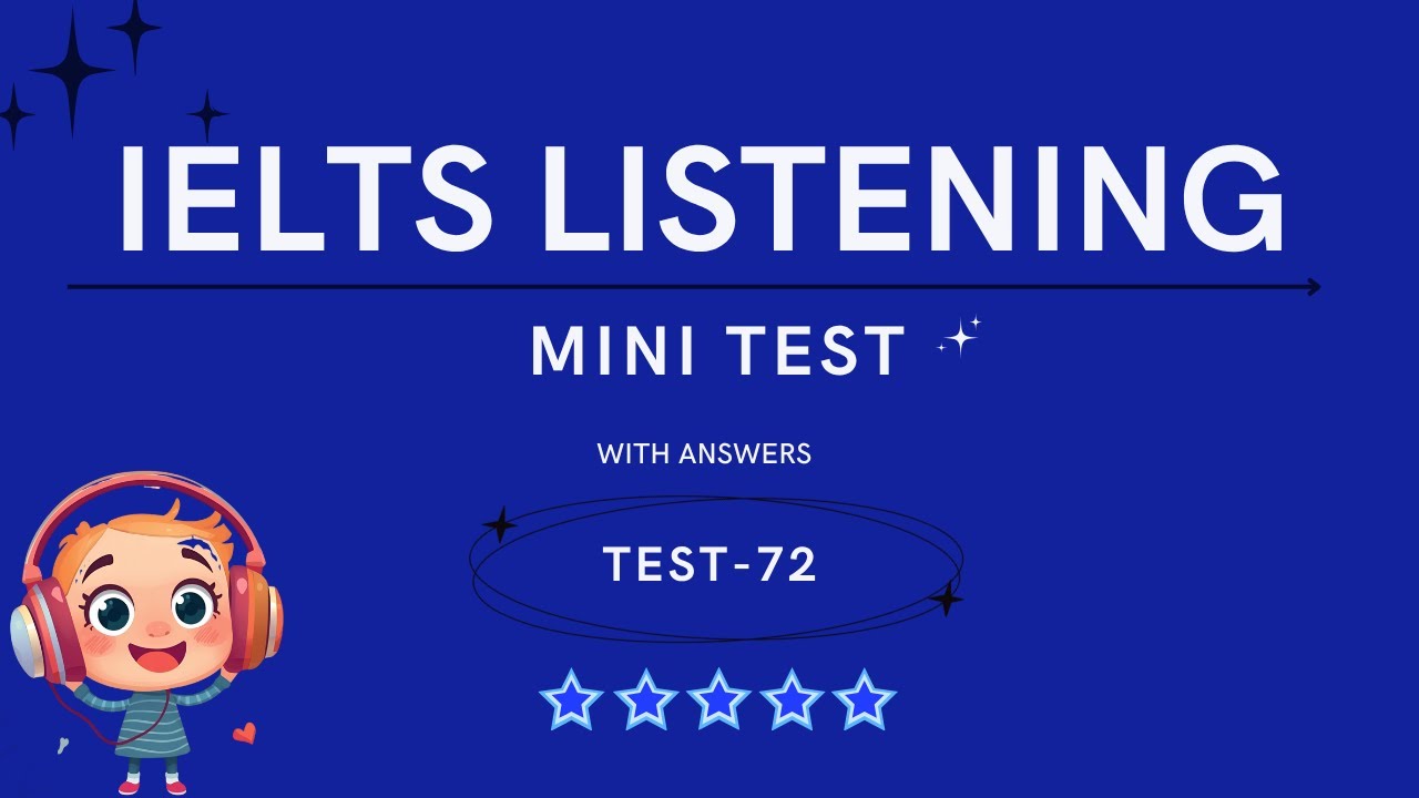 Can You Pass This IELTS Listening Part 4 Challenge? | 2026 Mini-Test with Answers | Test-72