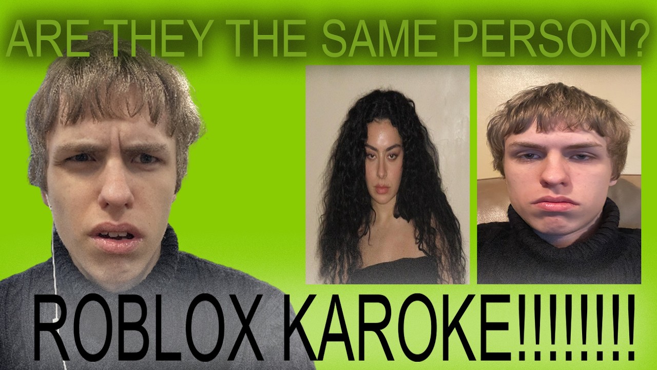 PLAYING KARAOKE ROBLOX [FEAT: ME]