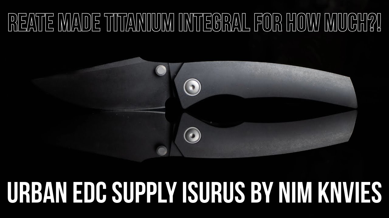 Can't Keep My Hands Off Of It! - Urban EDC Supply Isurus Integral